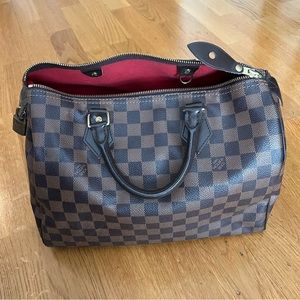 Louis Vuitton Speedy 30 in Damier Ebene